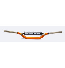 Руль ременний 7/8 дюйма (22 мм) mx mini кермо помаранчевий kawasaki kx 65 02-16 з м'якою накладкою, колір помаранчевий з губкою
