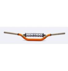 Руль ременний 7/8 дюйма (22 мм) mx mini кермо помаранчевий kawasaki kx 65 02-16 з м'якою накладкою, колір помаранчевий з губкою