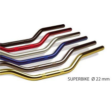 Алюмінієве кермо trw lucas 22mm superbike колір червоний - старий код mcl101r