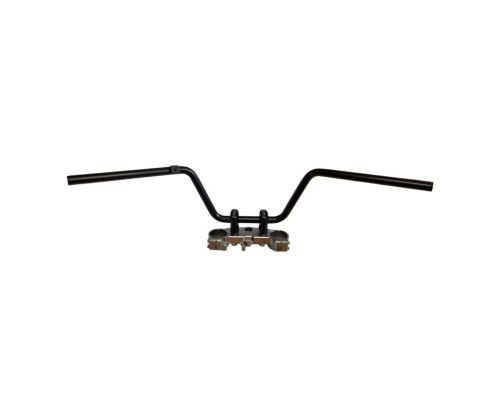 Biketec steel handlebar cf moto 400 (2015-2022), 500 (2014-2022), 600 (2018-2021) чорний колір (oem шаблон: 9cr6-101100-10000), (2323010000)