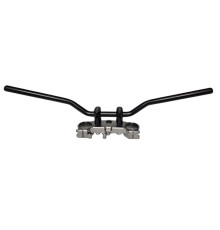 Кермо сталеве biketec kawasaki z 800 (2013-2016) чорне (oem дизайн: 46003-0583-18r), (2304030000)
