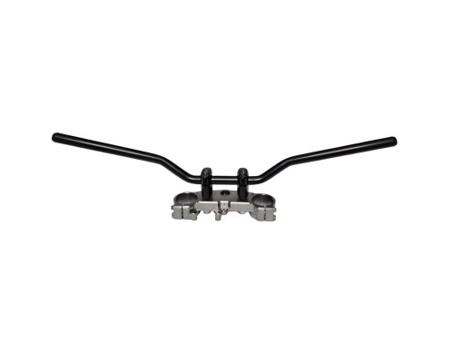 Кермо сталеве biketec kawasaki z 800 (2013-2016) чорне (oem дизайн: 46003-0583-18r), (2304030000)