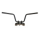 Biketec steel handlebar suzuki 650 burgman (2002-2018) чорний (oem шаблон: 56110-10g60),(2306050000)