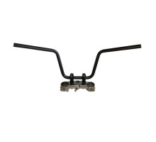 Biketec steel handlebar suzuki 650 burgman (2002-2018) чорний (oem шаблон: 56110-10g60),(2306050000)