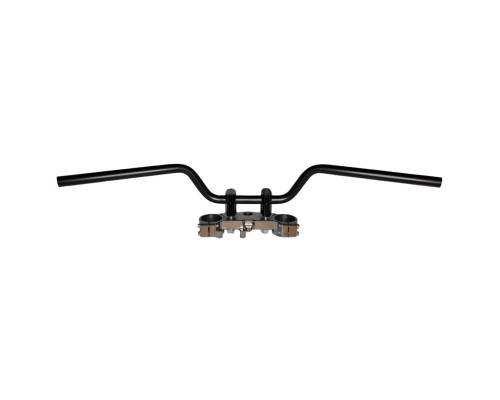 Кермо сталеве biketec suzuki dl 1000 (2002-2012) чорне (дизайн oem: 56111 Racing-06g00), (2306030000), (2306030000)