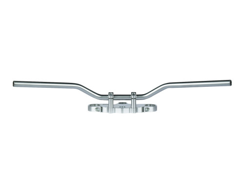 Сталеве кермо trw lucas 22 мм superbike elegance хромоване глянцеве