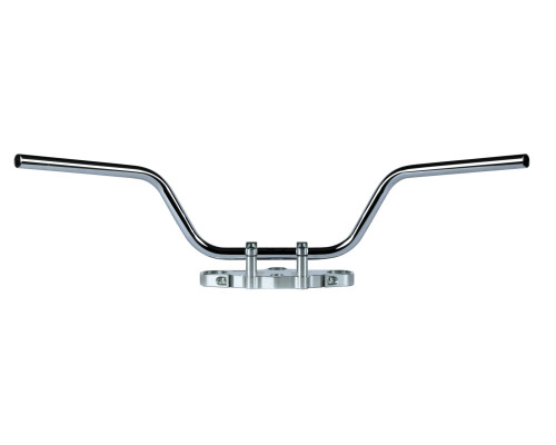 Сталеве кермо trw lucas 22mm touring high chrome glossy