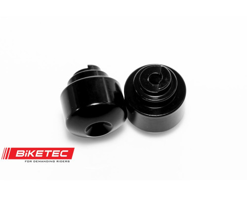 Biketec рульові наконечники/обважнювачі HONDA (див. додатковий опис) колір чорний 2403030000, oem: 53105-mfj-d00