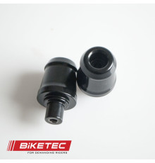 Biketec рульові наконечники/обважнювачі kawasaki (див. додатковий опис) колір чорний 2404040000, oem: 13042-0753