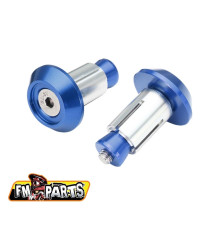 Fm-parts накладки на кермо / пробки алюмінієві колір синій
