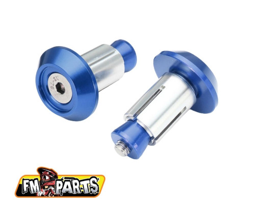 Fm-parts накладки на кермо / пробки алюмінієві колір синій