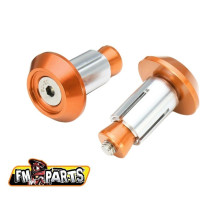 Fm-parts накладки на кермо / пробки алюмінієві колір помаранчевий