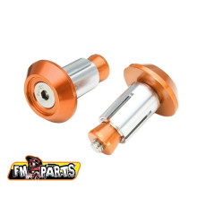 Fm-parts накладки на кермо / пробки алюмінієві колір помаранчевий