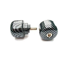 V parts (vicma) кермові наконечники m6x45 колір карбон, (HONDA standard) HONDA cb, cbf, cbr, vfr, vtr 250-1300 1987-2008 (901cf)