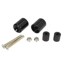 V parts (vicma) кермові наконечники m6x60 чорні, kawasaki kle, zr, zr-7 500/750 1991-2007 (899nr)