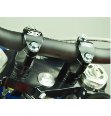 Scar racing кріплення керма підходить для ktm sx / sxf '23-'25, exc / excf '24-'25, husqvarna tc / fc '23-'25, tx / fx '23-'25 колір чорний