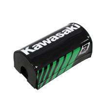 Чохол на кермо blackbird pro taper (28 мм) з логотипом kawasaki колір чорно-зелений
