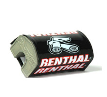 Губка на кермо renthal fatbar чорна/червона з логотипом renthal