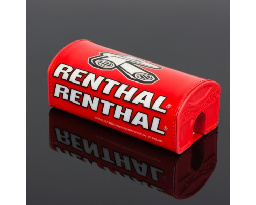 Губка для керма renthal накладка на жирну панель червона з логотипом renthal