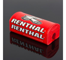 Губка для керма renthal накладка на жирну панель червона з логотипом renthal