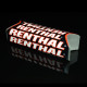 Губка для керма renthal fatbar командний випуск чорний/червоний з логотипом renthal