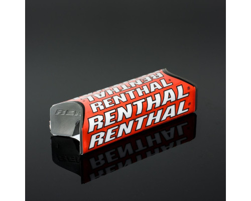 Губка для керма renthal fatbar командного випуску помаранчевого кольору з логотипом renthal