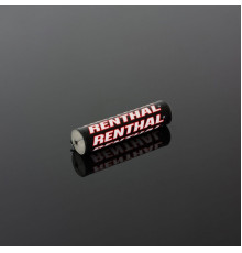 Губка на кермо renthal mini sx pad (180 мм) командний випуск, колір чорний/білий/червоний з логотипом renthal