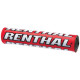 Губка на кермо renthal mini sx pad (205 мм) червоного кольору з логотипом renthal