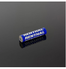 Губка на кермо renthal mini sx pad (205 мм) синього кольору з логотипом renthal