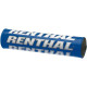 Губка на кермо renthal mini sx pad (205 мм) синього кольору з логотипом renthal