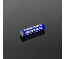 Губка на кермо renthal mini sx pad (205 мм) синього кольору з логотипом renthal