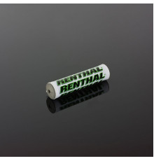 Губка на кермо renthal mini sx pad (205 мм) помаранчева, зелена з логотипом renthal