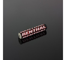 Губка на кермо renthal mini sx pad (205 мм) командний випуск, колір чорний/білий/червоний з логотипом renthal
