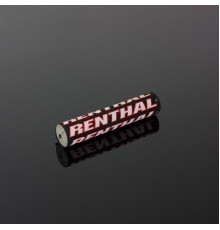 Губка на кермо renthal mini sx pad (205 мм) командний випуск, колір чорний/білий/червоний з логотипом renthal