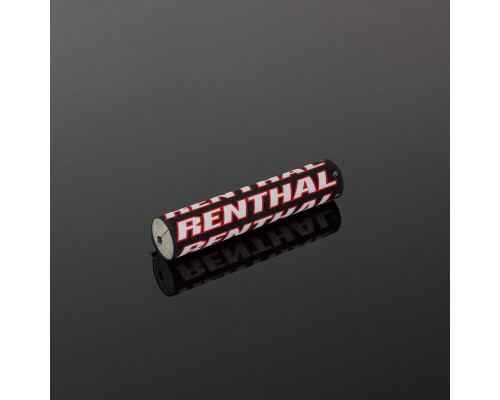 Губка на кермо renthal mini sx pad (205 мм) командний випуск, колір чорний/білий/червоний з логотипом renthal