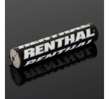 Губка на кермо renthal sx pad (240 мм), колір чорний з логотипом renthal