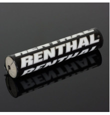Губка на кермо renthal sx pad (240 мм), колір чорний з логотипом renthal