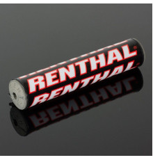 Губка на кермо renthal sx pad (240 мм), колір чорний/білий/червоний з логотипом renthal