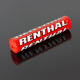 Губка на кермо renthal sx pad (240 мм) червоного кольору з логотипом renthal