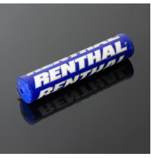 Губка на кермо renthal sx pad (240 мм) синього кольору з логотипом renthal