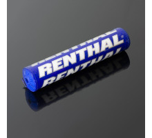 Губка на кермо renthal sx pad (240 мм) синього кольору з логотипом renthal
