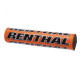 Губка на кермо renthal sx pad (240 мм) помаранчева з логотипом renthal