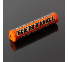Губка на кермо renthal sx pad (240 мм) помаранчева з логотипом renthal