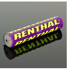 Губка на кермо renthal sx pad (240 мм) фіолетового кольору з логотипом renthal