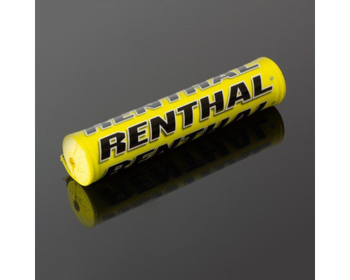 Губка на кермо renthal sx pad (240 мм) жовта з логотипом renthal