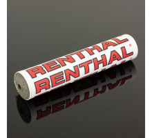 Губка для керма renthal vintage sx pad колір білий / червоний