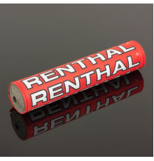 Губка для керма renthal vintage sx pad колір червоний / білий