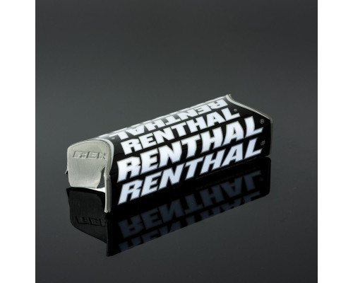 Губка для керма (240 мм) з логотипом renthal promotion fatbar team issue (чорний/білий/сріблястий) з логотипом renthal promotion
