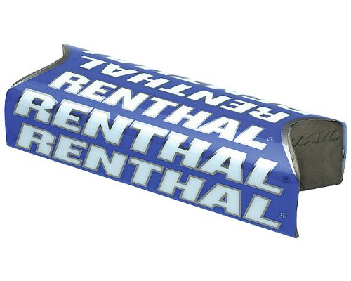 Промо- renthal fatbar team випуск губки для керма колір синій/сріблястий/білий з логотипом renthal промо-