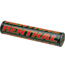 Renthal promotion sx pad handlebar губка (240 мм) командний випуск колір чорний/червоний/зелений з логотипом renthal promotion